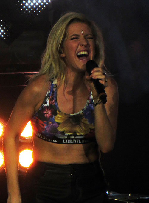 (image for) Ellie Goulding Leather Shorts