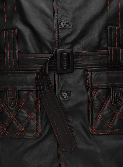 (image for) Elvis Presley Leather Long Coat