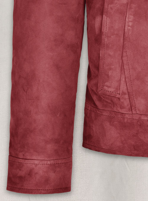 (image for) French Red Suede Leather Jacket # 700