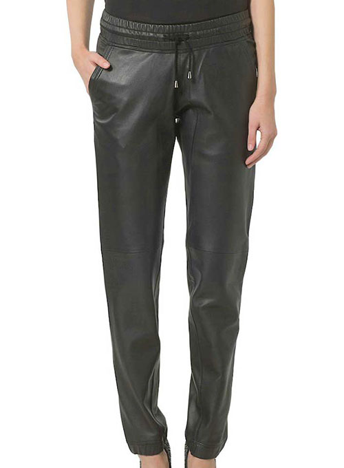 Gym Drawstring Leather Pants : LeatherCult.com, Leather Jeans | Jackets ...