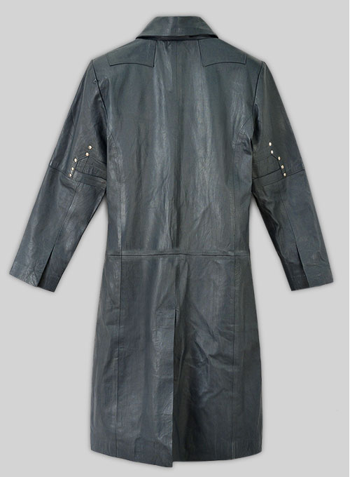 (image for) Idris Elba The Dark Tower Leather Long Coat