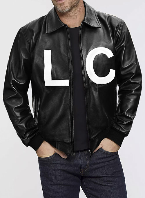 (image for) Initials Leather Jacket