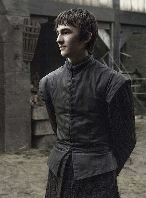 (image for) Isaac Hempstead Wright GOT Leather Vest