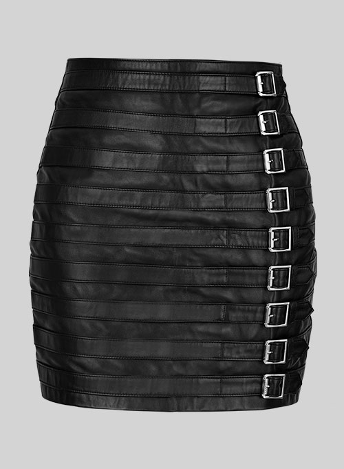 (image for) Jennifer Lopez Leather Skirt