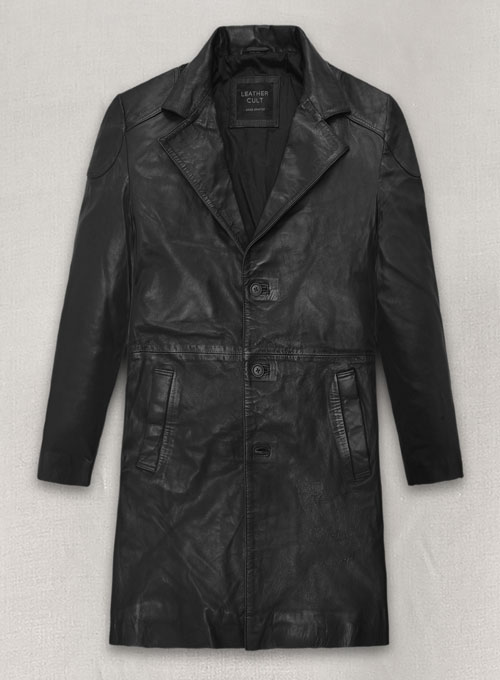 (image for) Karl Urban The Boys Leather Long Coat