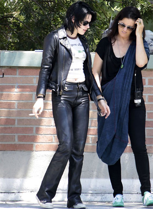 (image for) Kristen Stewart The Runaways Leather Pants