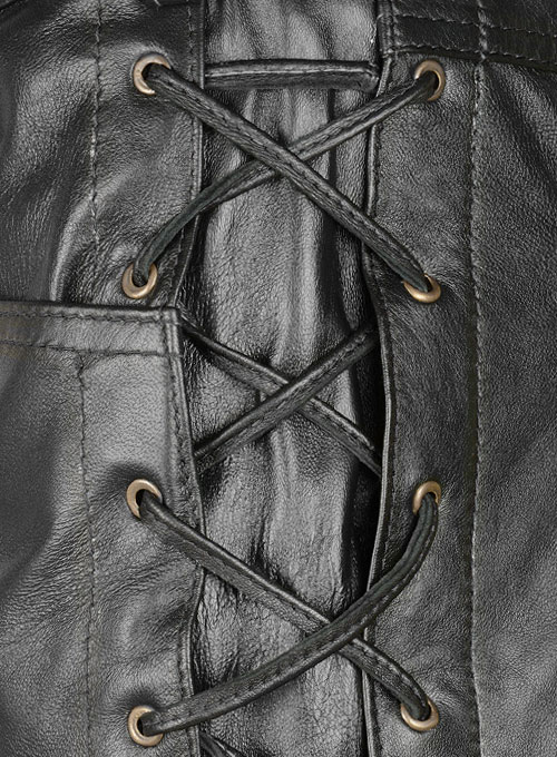 (image for) Laced Leather Pants - Style # 515