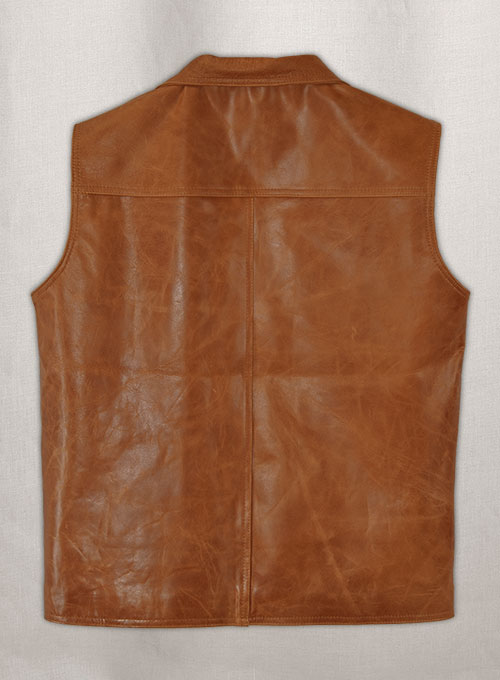 (image for) Leather Biker Vest # 311