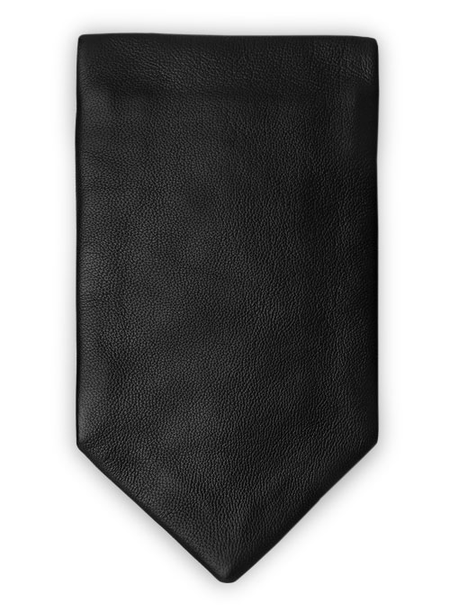 (image for) Leather Mini Pocket Square