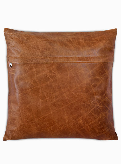 (image for) Leather Pillow Cover