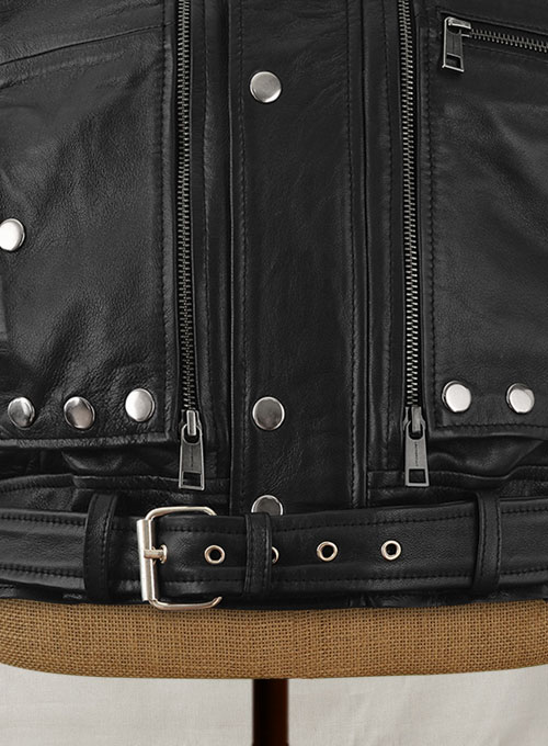 (image for) Leather Biker Vest # 333