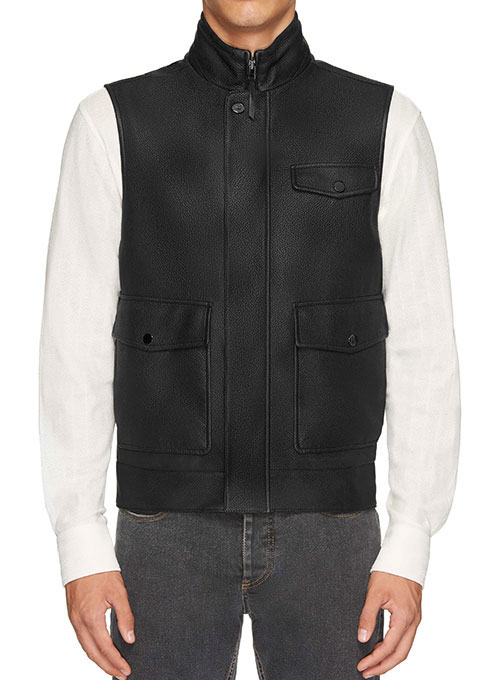 (image for) Leather Vest # 341