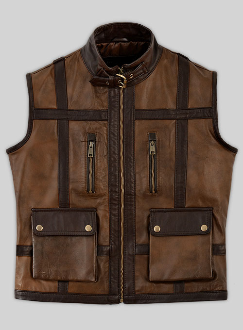 (image for) Leather Vest # 352 - Click Image to Close