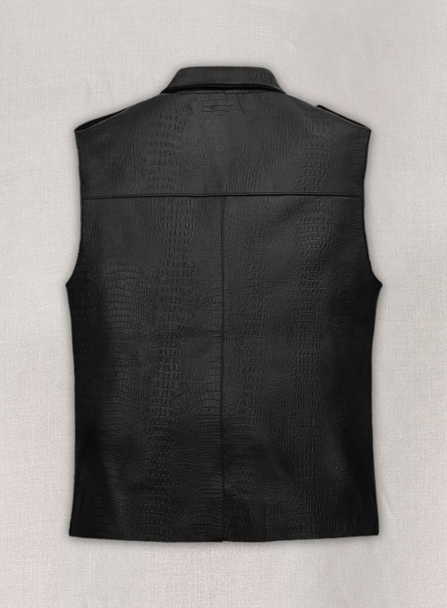 (image for) Leather Biker Vest # 319