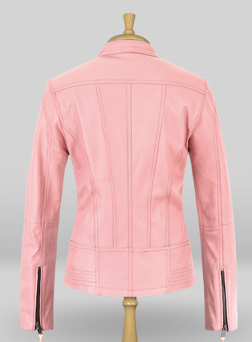 (image for) Light Pink Leather Jacket # 520