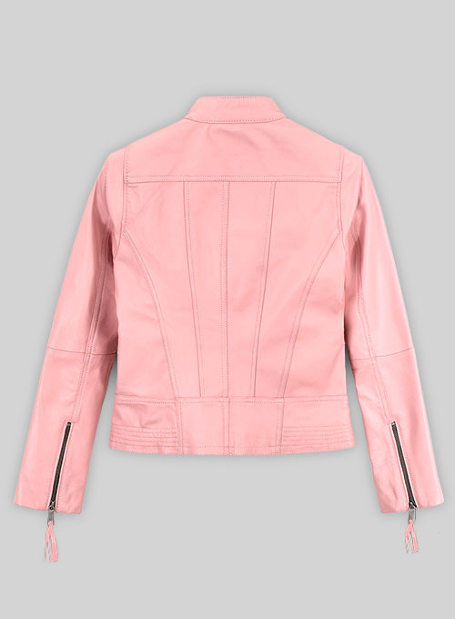 (image for) Light Pink Leather Jacket # 520