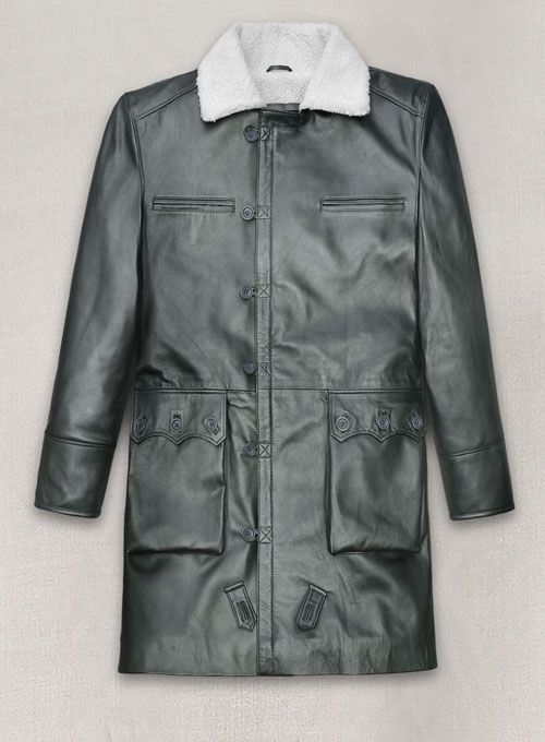 (image for) Metallic Lurex Gray Tom Hardy Trench Coat