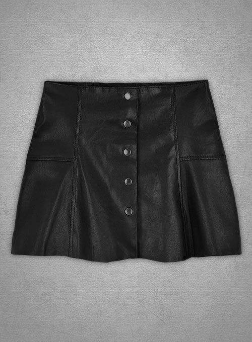 (image for) Nichole Bloom Leather Skirt