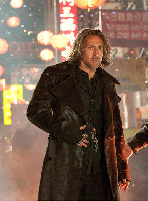 (image for) Nicolas Cage The Sorcerer\'s Apprentice Leather Long Coat