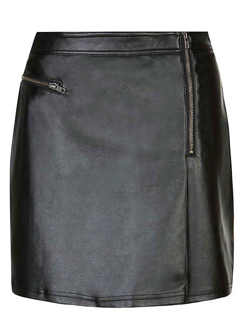 Plum Leather Skirt - # 441 : LeatherCult: Genuine Custom Leather ...