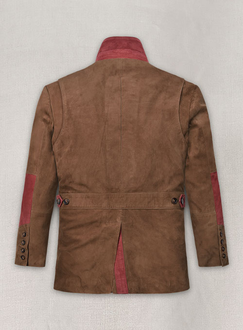 (image for) Safari Hickory Suede Leather Blazer