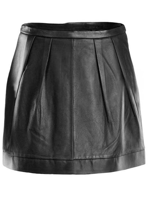 (image for) Seamed Leather Skirt - # 453