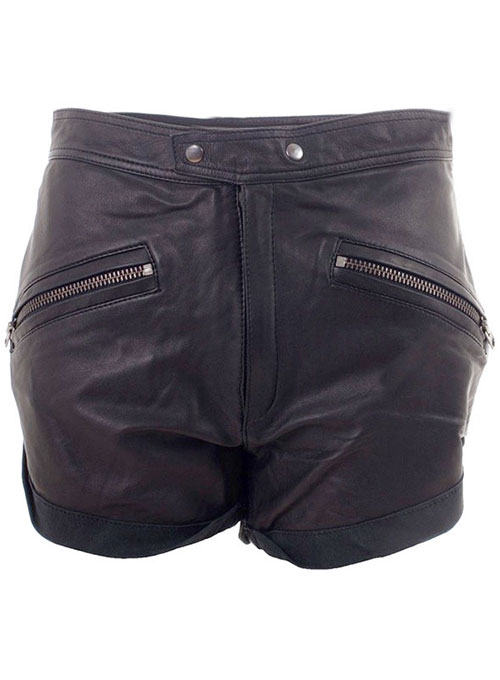Leather Cargo Shorts Style # 351 : LeatherCult.com, Leather Jeans ...