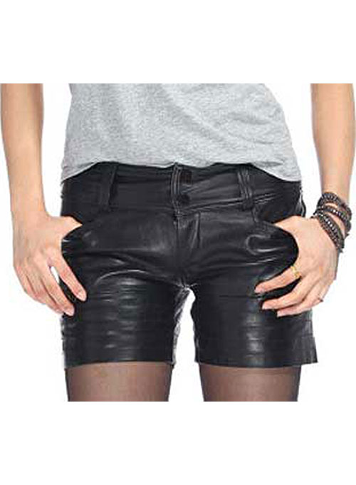 (image for) Leather Cargo Shorts Style # 361