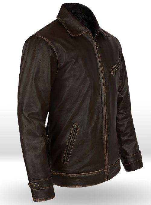 Rubbed Brown Taylor Lautner The Twilight Saga Leather Jacket ...