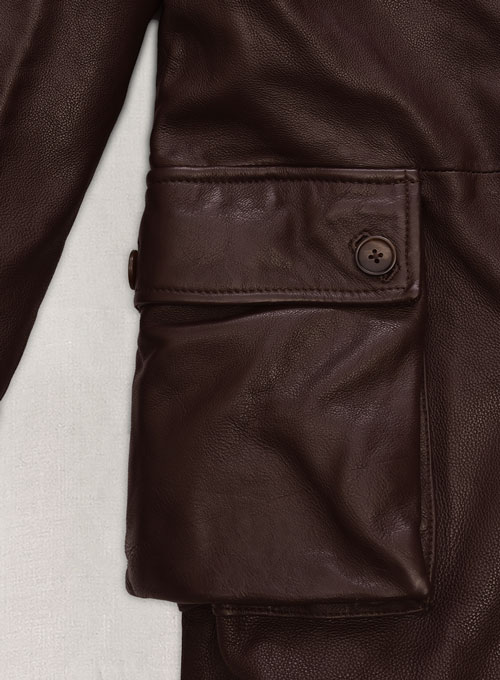 (image for) Thick Goat Brown Washed & Wax Tom Hardy Trench Coat